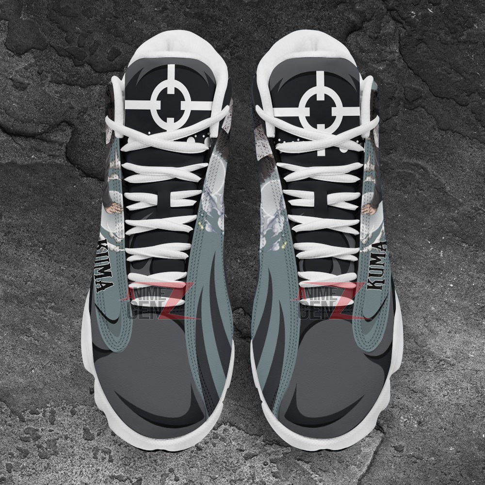 Kuma Air Jordan 13 Sneakers One Piece Custom Anime Shoes