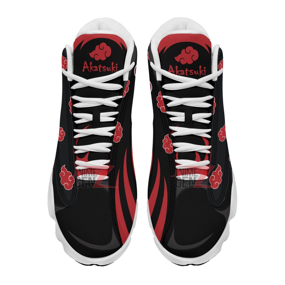 Naruto Akatsuki Air Jordan 13 Sneakers Custom Anime Shoes