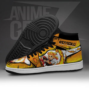 Demon Slayer JD Sneakers Rengoku Anime Custom Shoes