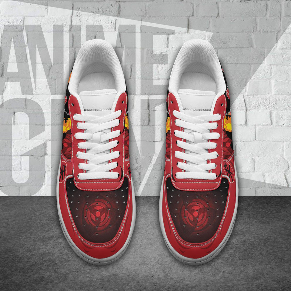 Naruto Itachi Akatsuki Air Sneakers Custom Anime Shoes
