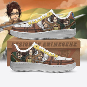 Attack On Titan Hange Zoe Air Sneakers Custom Anime Shoes