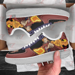 Black Clover Fuegoleon Vermillion Air Sneakers Custom Anime Shoes