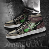 Yuno JD Sneakers Black Clover Custom Anime Shoes