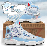 Pokemon Vulpix alola Air Jordan 13 Sneakers Custom Anime Shoes