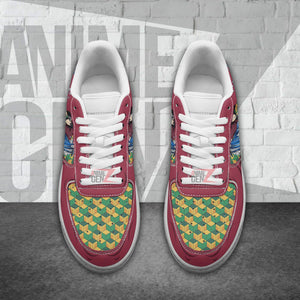 Demon Slayer Giyu Tomioka Air Sneakers Custom Anime Shoes