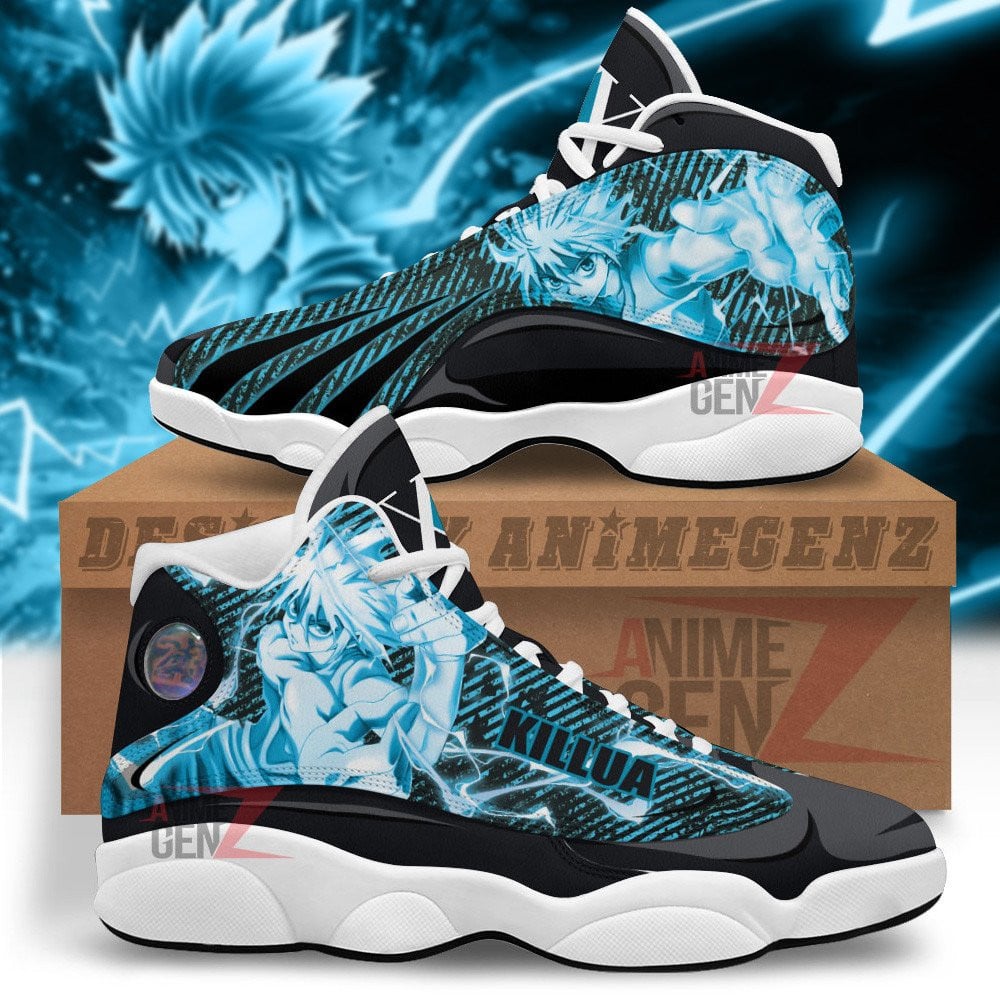 Hunter x Hunter Air Jordan 13 Sneakers Custom Anime Zoldyck Killua Shoes