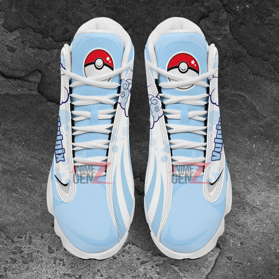 Pokemon Vulpix alola Air Jordan 13 Sneakers Custom Anime Shoes