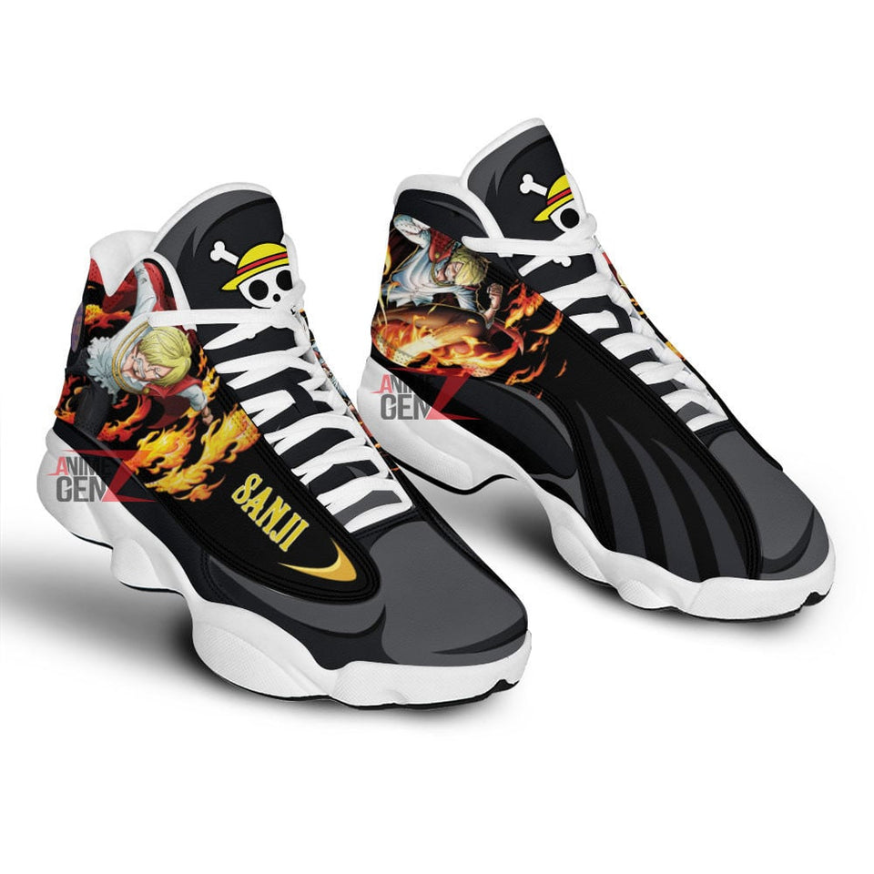 One Piece Sanji Air Jordan 13 Sneakers Custom Anime Shoes