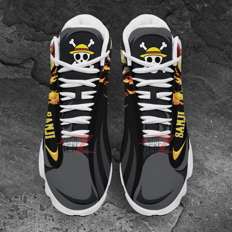One Piece Sanji Air Jordan 13 Sneakers Custom Anime Shoes