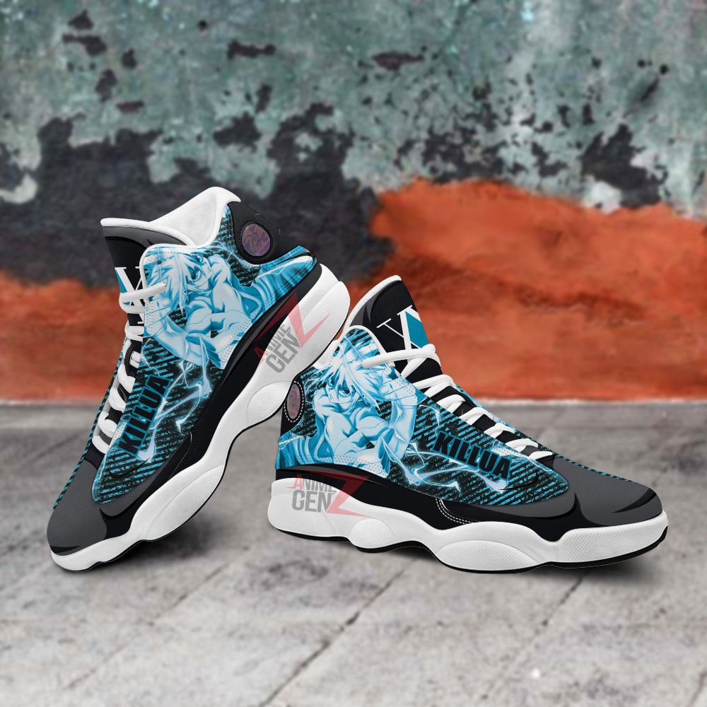 Hunter x Hunter Air Jordan 13 Sneakers Custom Anime Zoldyck Killua Shoes