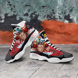 One Piece Franky Air Jordan 13 Sneakers Custom Animes Shoes