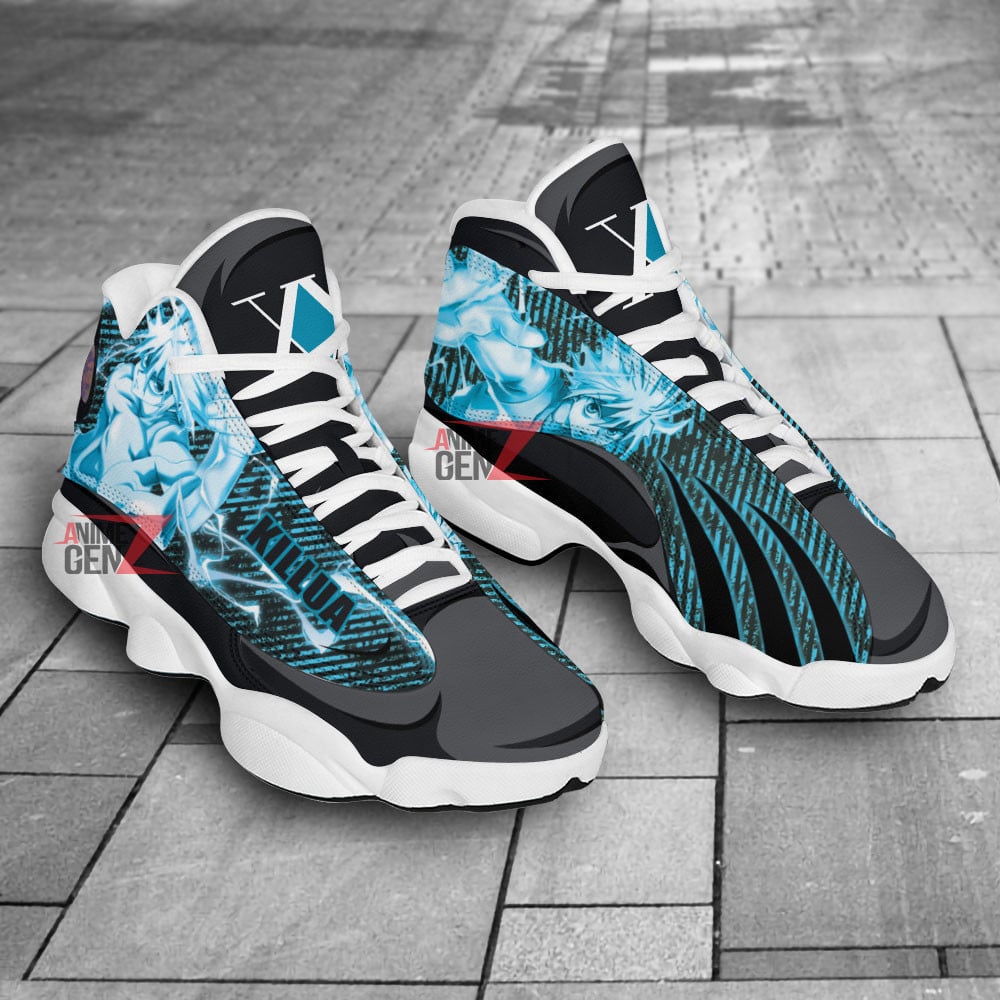 Hunter x Hunter Air Jordan 13 Sneakers Custom Anime Zoldyck Killua Shoes