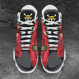 One Piece Franky Air Jordan 13 Sneakers Custom Animes Shoes