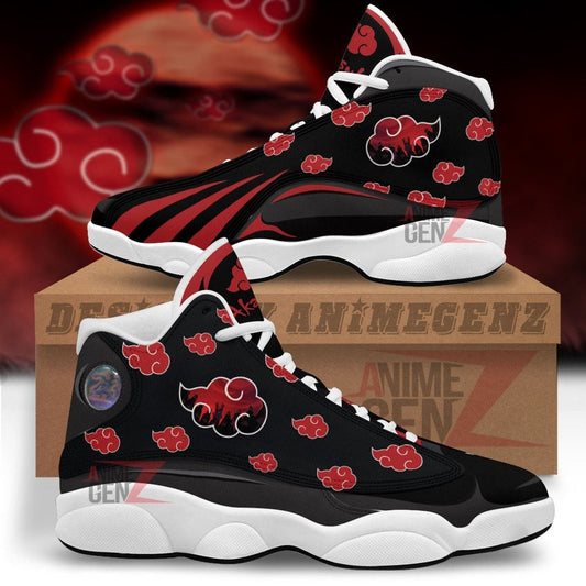 Naruto Akatsuki Air Jordan 13 Sneakers Custom Anime Shoes