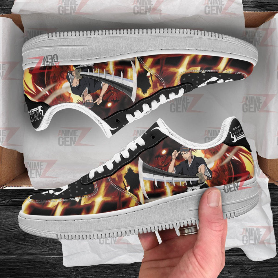 Bleach Renji Abarai Air Sneakers Custom Anime Shoes