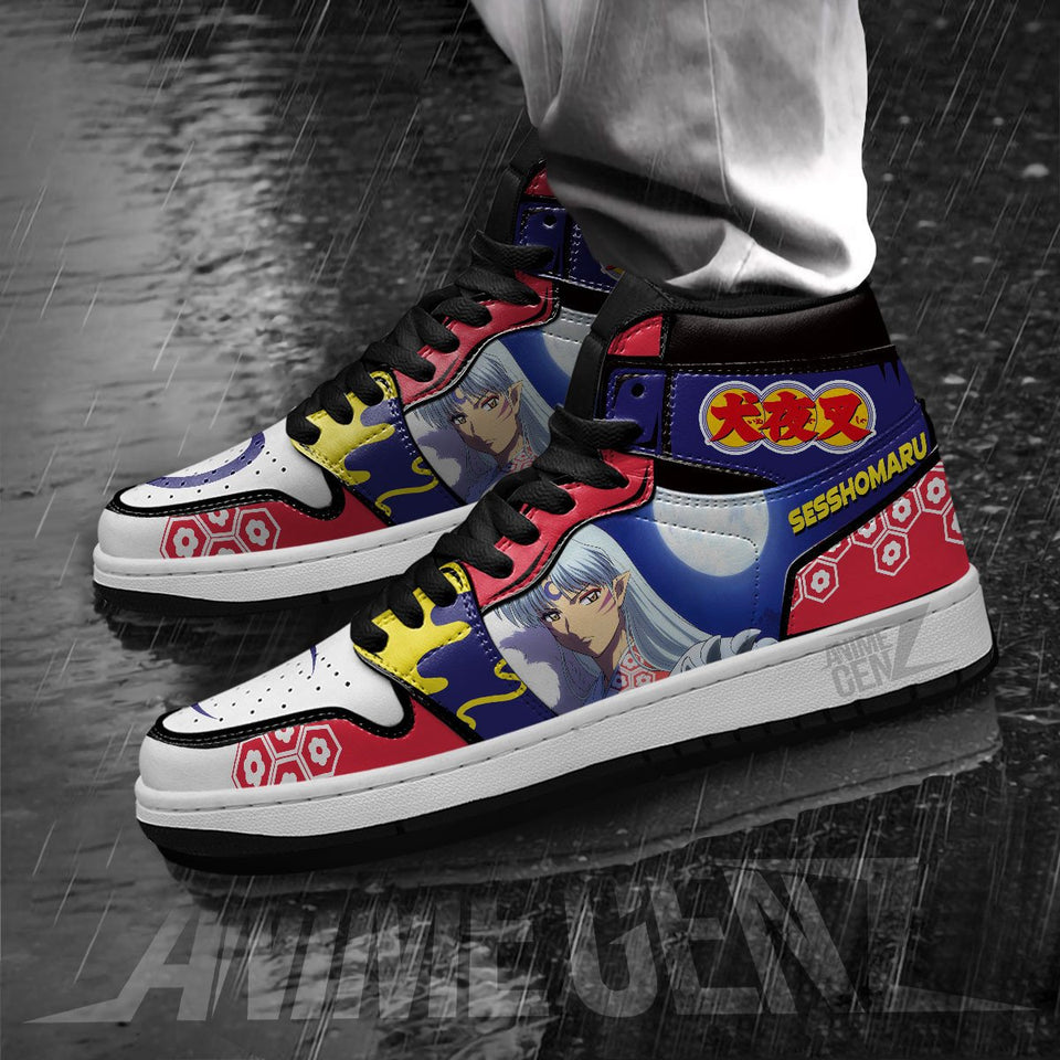 Sesshomaru JD Sneakers Inuyasha Custom Anime Shoes