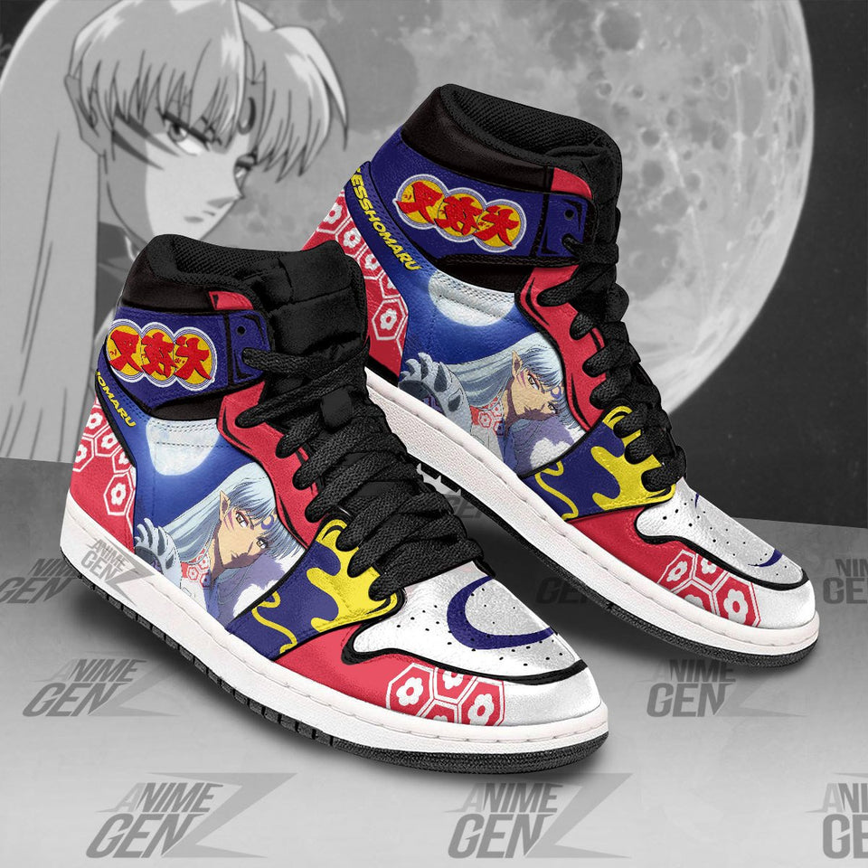 Sesshomaru JD Sneakers Inuyasha Custom Anime Shoes
