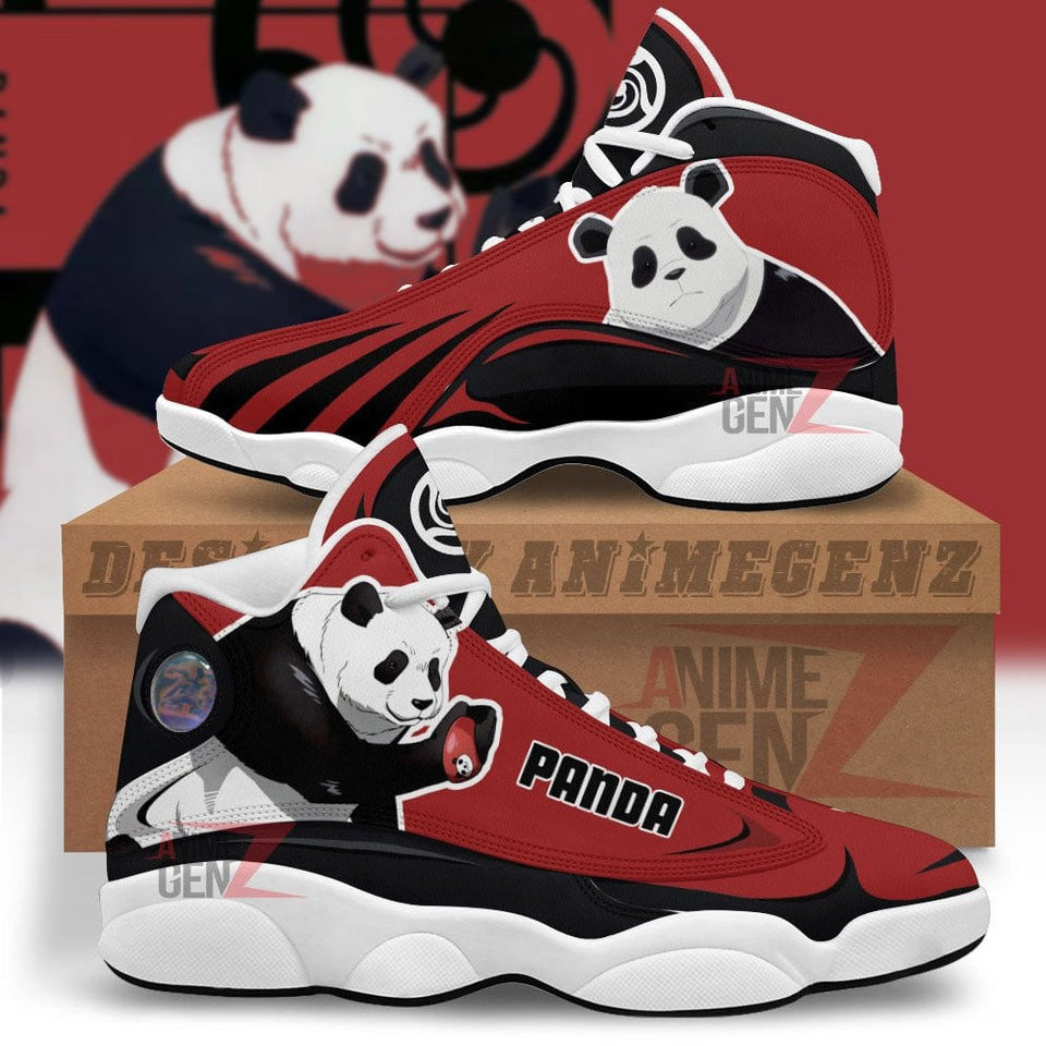 Jujutsu Kaisen Panda Air Jordan 13 Custom Anime Shoes