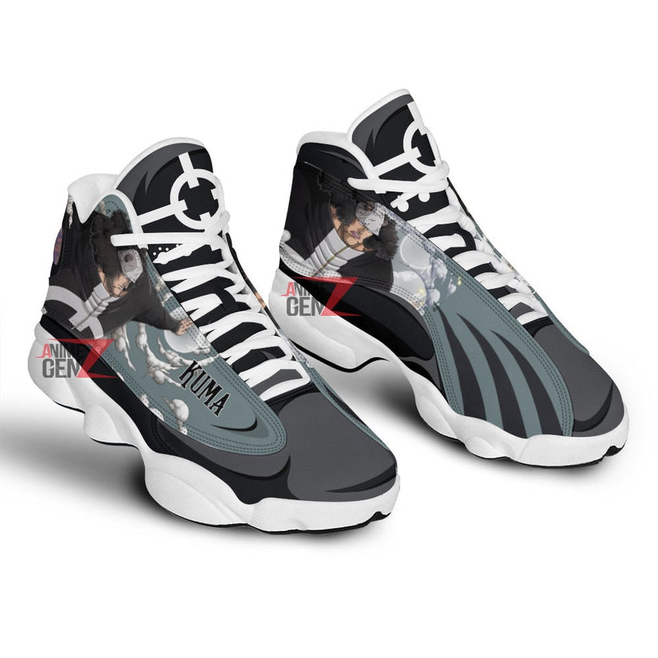 Kuma Air Jordan 13 Sneakers One Piece Custom Anime Shoes