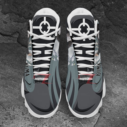 Kuma Air Jordan 13 Sneakers One Piece Custom Anime Shoes