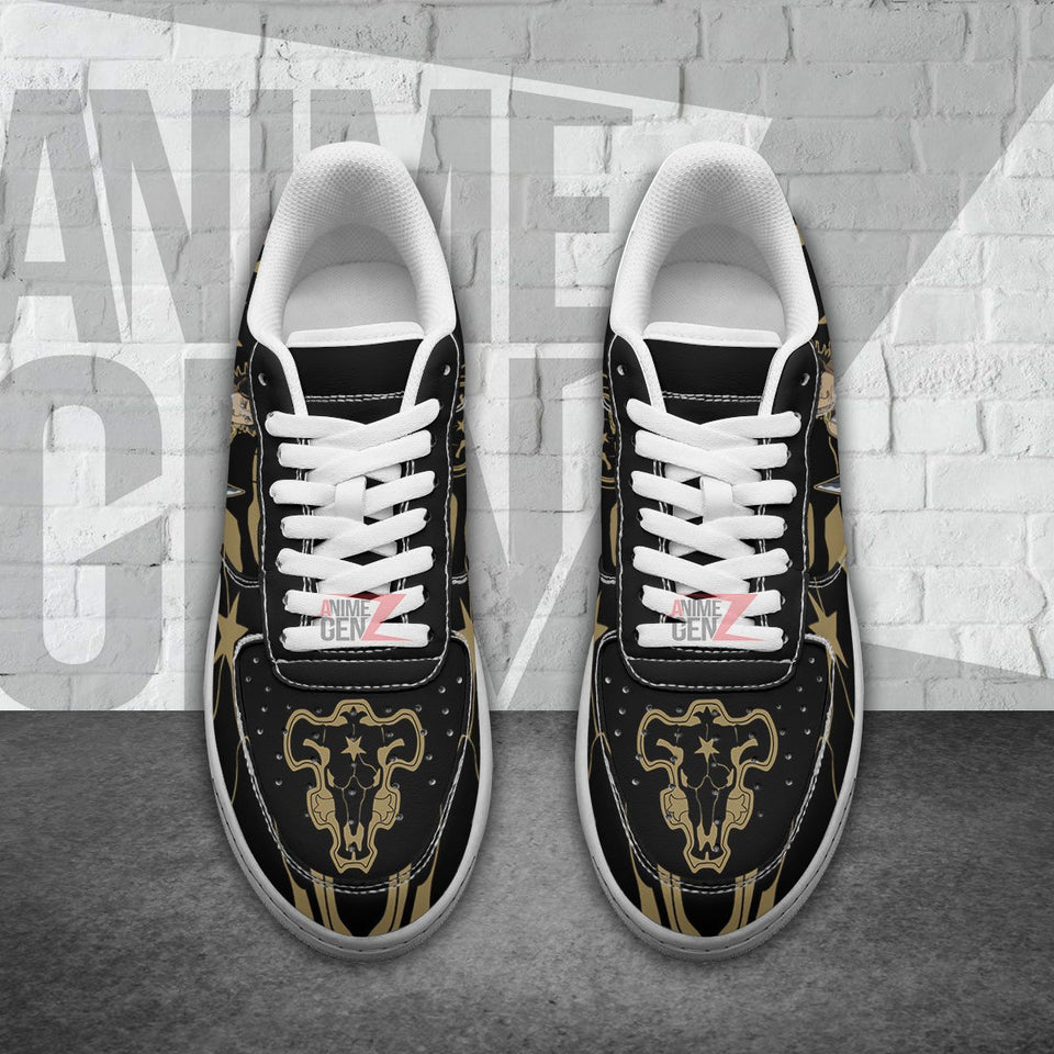 Black Clover Yami Black Bull Sneakers Custom Anime Shoes