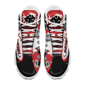 Naruto Akatsuki Air Jordan 13 Sneakers Custom Anime Shoes