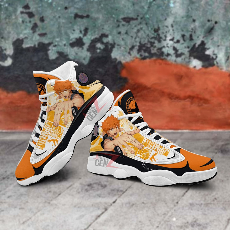 Haikyuu Hinata Shoyo Air Jordan 13 Sneakers Custom Anime Shoes