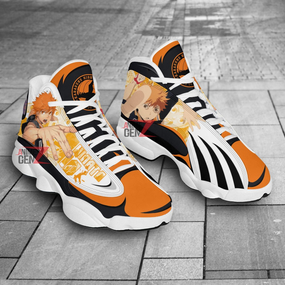 Haikyuu Hinata Shoyo Air Jordan 13 Sneakers Custom Anime Shoes