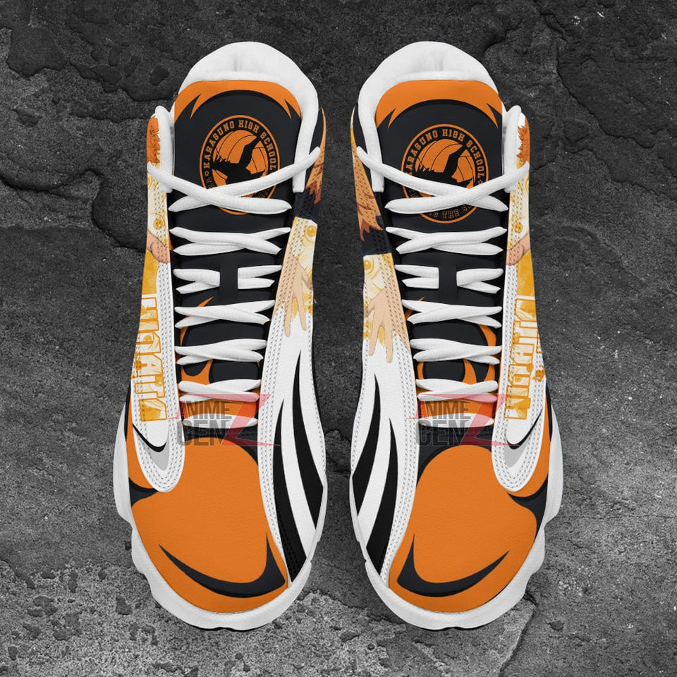 Haikyuu Hinata Shoyo Air Jordan 13 Sneakers Custom Anime Shoes