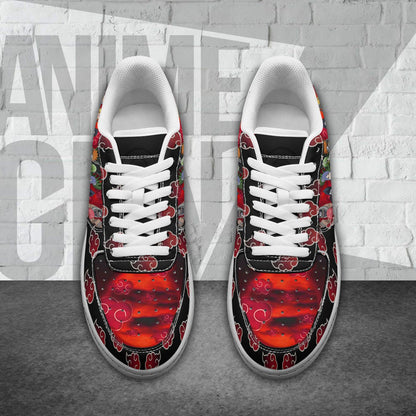 Naruto Akatsuki Air Sneakers Custom Anime Shoes