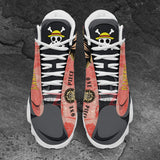One Piece Luffy Air Jordan 13 Sneakers Custom Anime Shoes