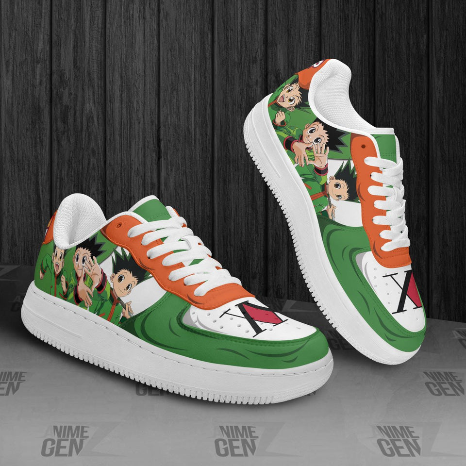 Hunter x Hunter Gon Freecss Air Sneakers Custom Anime Shoes