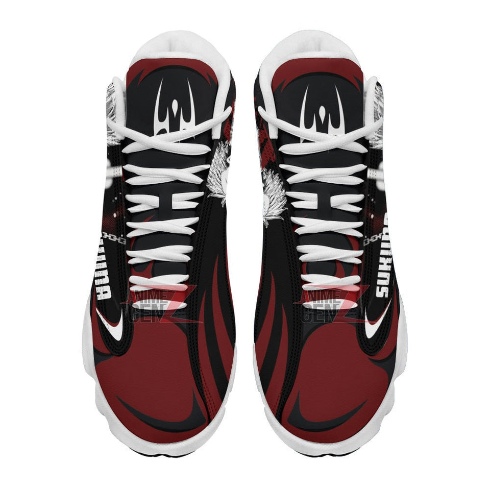 Jujutsu Kaisen Yuji Itadori X Sukana Air Jordan 13 Custom Anime Shoes