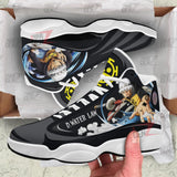 One Piece Water Law Air Jordan 13 Sneakers Custom Anime Shoes