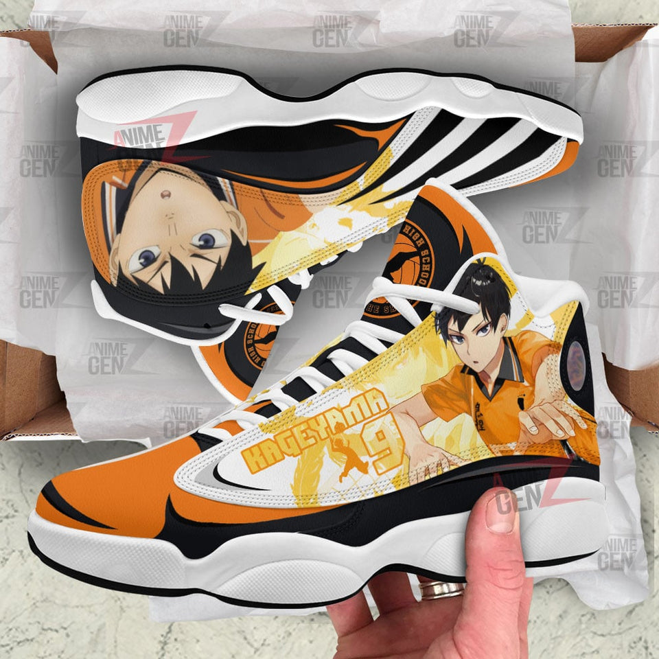 Haikyuu Kageyama Tobio Air Jordan 13 Sneakers Custom Anime Shoes