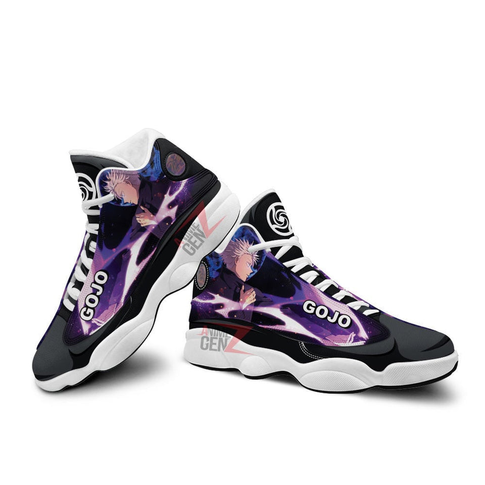 Jujutsu Kaisen Satoru Gojo Air Jordan 13 Custom Anime Shoes