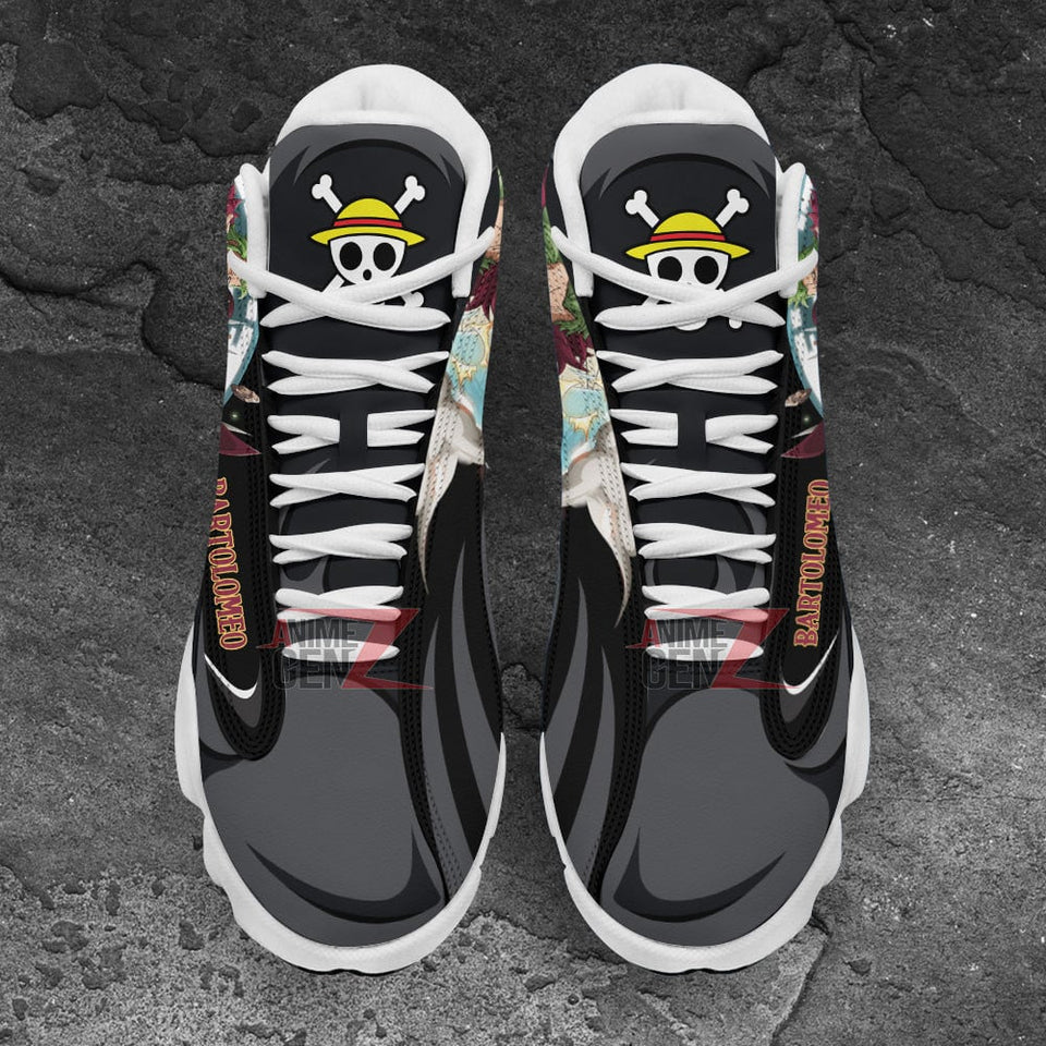 One Piece Bartolomeo JD13 Sneakers Custom Anime Shoes