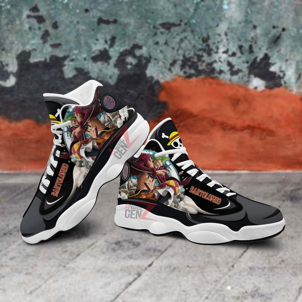 One Piece Bartolomeo JD13 Sneakers Custom Anime Shoes