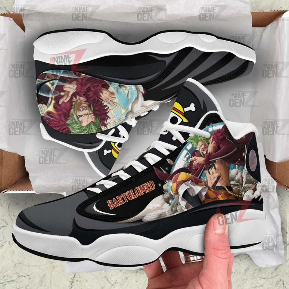 One Piece Bartolomeo JD13 Sneakers Custom Anime Shoes