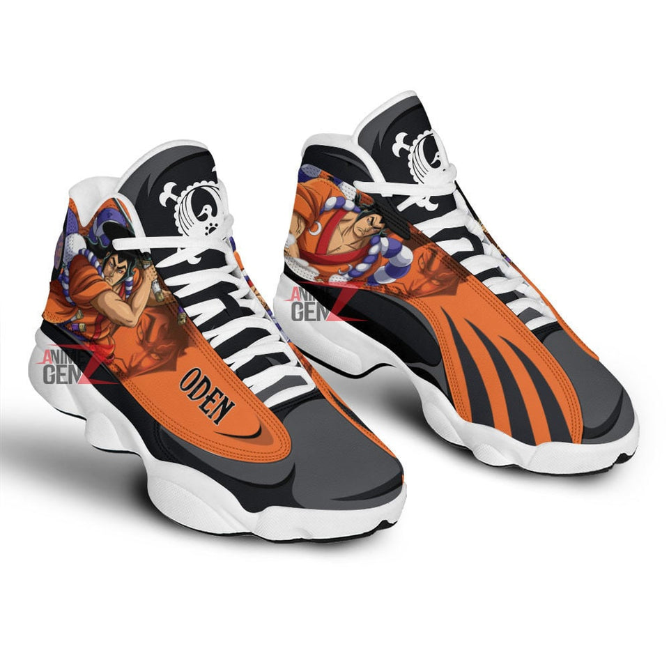 One Piece Kozuki Oden Air Jordan 13 Sneakers Custom Anime Shoes