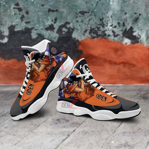 One Piece Kozuki Oden Air Jordan 13 Sneakers Custom Anime Shoes
