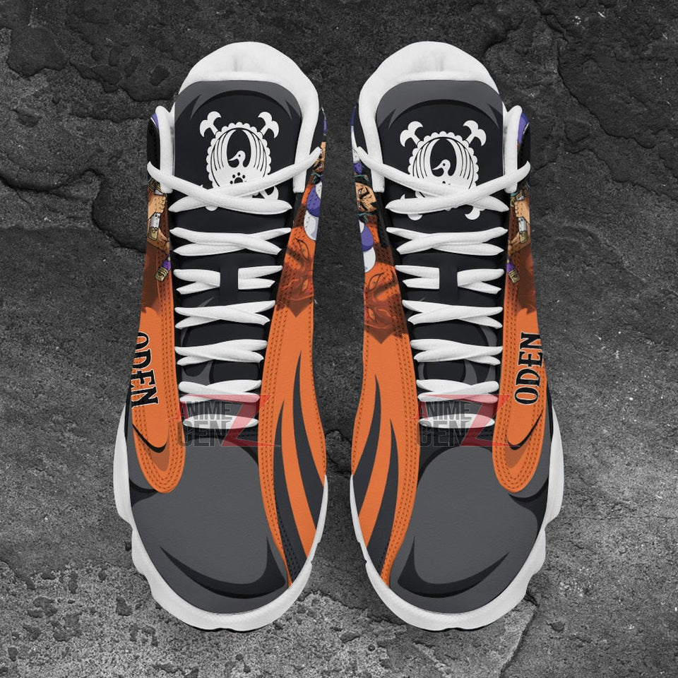 One Piece Kozuki Oden Air Jordan 13 Sneakers Custom Anime Shoes