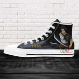 Black Clover Yami Black Bull High Top Shoes Custom Anime Sneakers