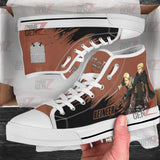 Attack On Titan Reineer High Top Shoes Custom Anime Sneakers