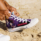 Demon Slayer Kokushibou High Top Shoes Custom Anime Shoes
