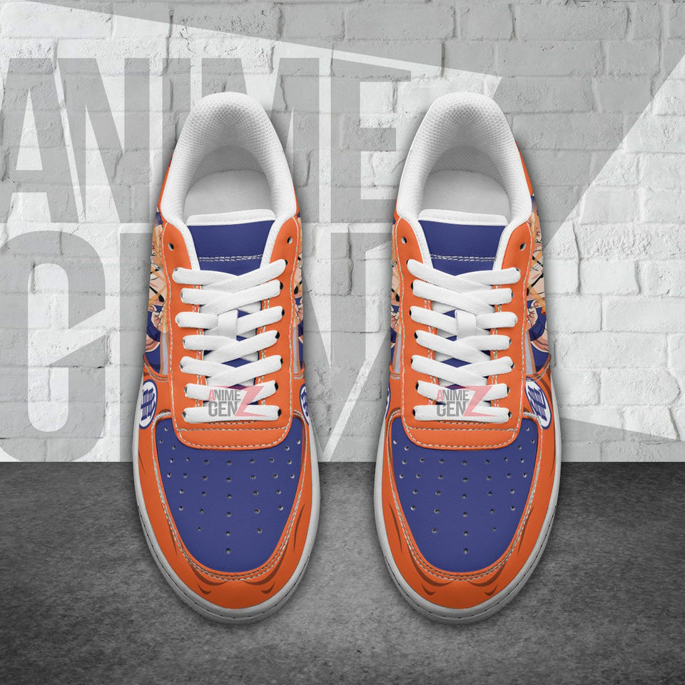 Dragon Ball Krillin Air Sneakers Custom Anime Shoes