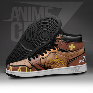 JD Sneakers Fire Force Ogun Montgomery Custom Anime Shoes