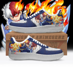BNHA Asui Tsuyu Air Sneakers Custom Anime Shoes