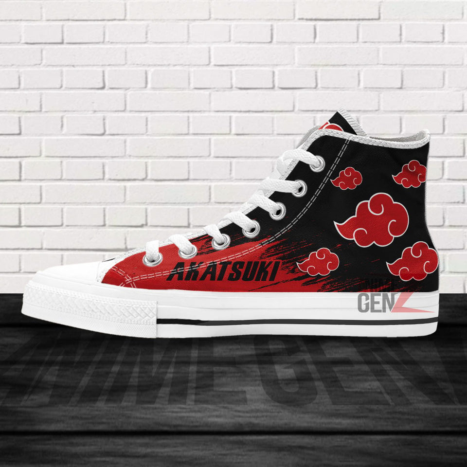 Aktasuki Cloud High Top Shoes Custom Anime Sneakers