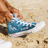 Pokemon Glaceon High Top Shoes Custom Anime Sneakers